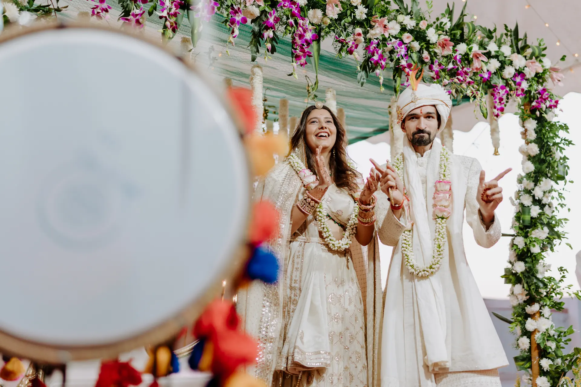 Laughter at the mandap